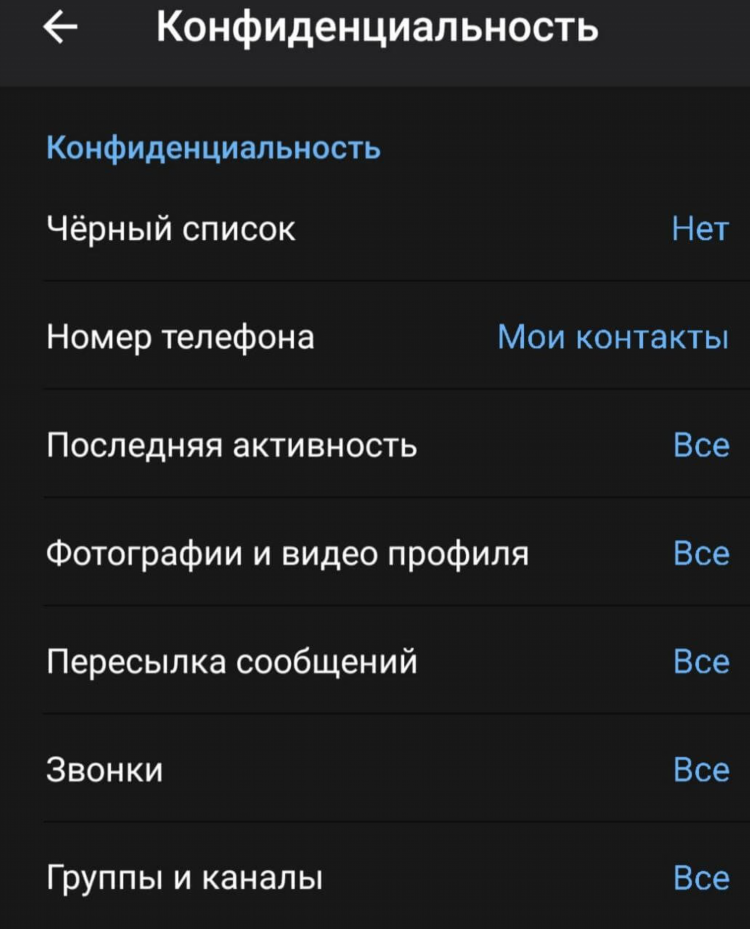 Чаты с общением в телеграмме